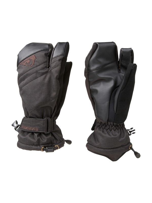 quiksilver, Tricks Youth Gloves, BLACK (blk) 0 Tricks Youth Gloves EQBHN00003 Quiksilver