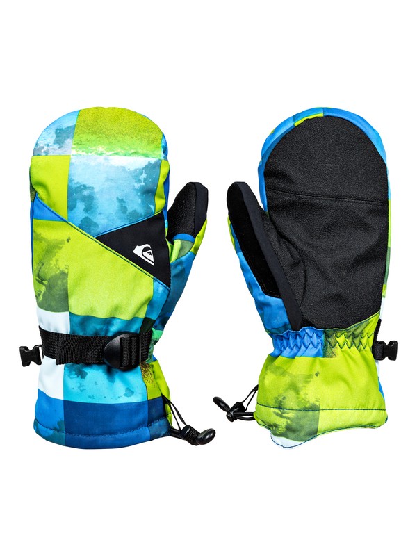 quiksilver, Mission - Guantes de snowboard/esquí, BLUE SULPHUR ICEY CHECK (ggp9) 0 Mission - Guantes de snowboard/esquí Verde EQBHN03013 Quiksilver