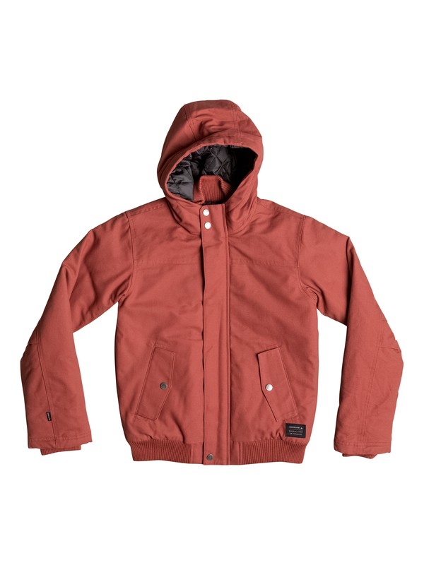 quiksilver, Brooks DWR - Chaqueta, BARN RED (rqj0) 0 Brooks DWR - Chaqueta Rojo EQBJK03072 Quiksilver