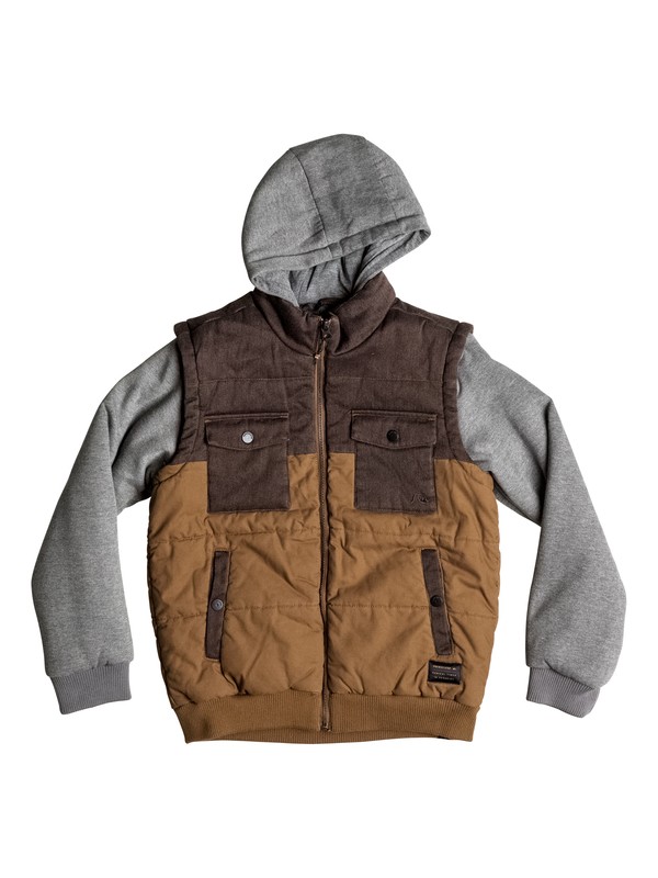 quiksilver, Orkney - Blouson à capuche, BEAR (cqf0) 0 Orkney - Blouson à capuche EQBJK03074 Quiksilver