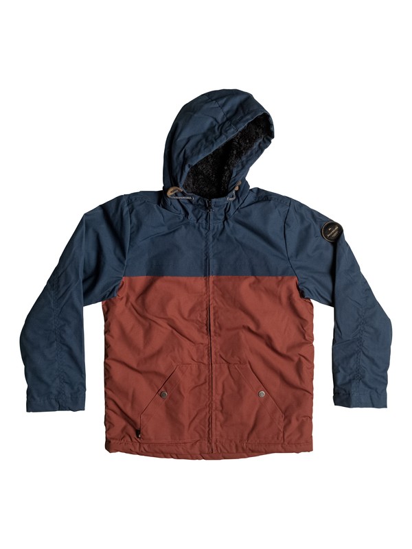 quiksilver, Wanna DWR - Blouson à capuche, DARK DENIM (brq0) 0 Wanna DWR - Blouson à capuche EQBJK03076 Quiksilver