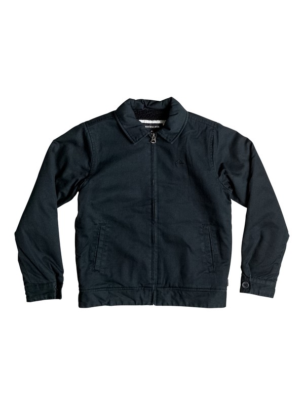 quiksilver, Boy's 8-16 Everyday Billy Coach Jacket, BLACK (kvj0) 0 Boy's 8-16 Everyday Billy Coach Jacket EQBJK03079 Quiksilver