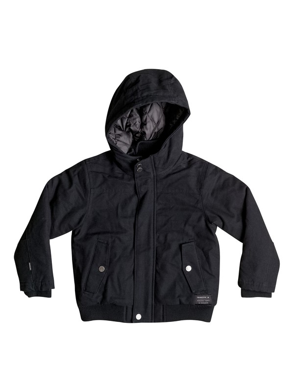 quiksilver, Boy's 8-16 Brooks DWR Jacket, BLACK (kvj0) 0 Boy's 8-16 Brooks DWR Jacket EQBJK03080 Quiksilver