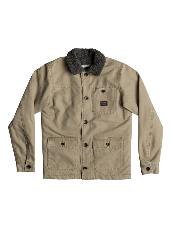 quiksilver, Boy's 8-16 Quik Shade Jacket, ELMWOOD (tmp0) 0 Boy's 8-16 Quik Shade Jacket EQBJK03088 Quiksilver