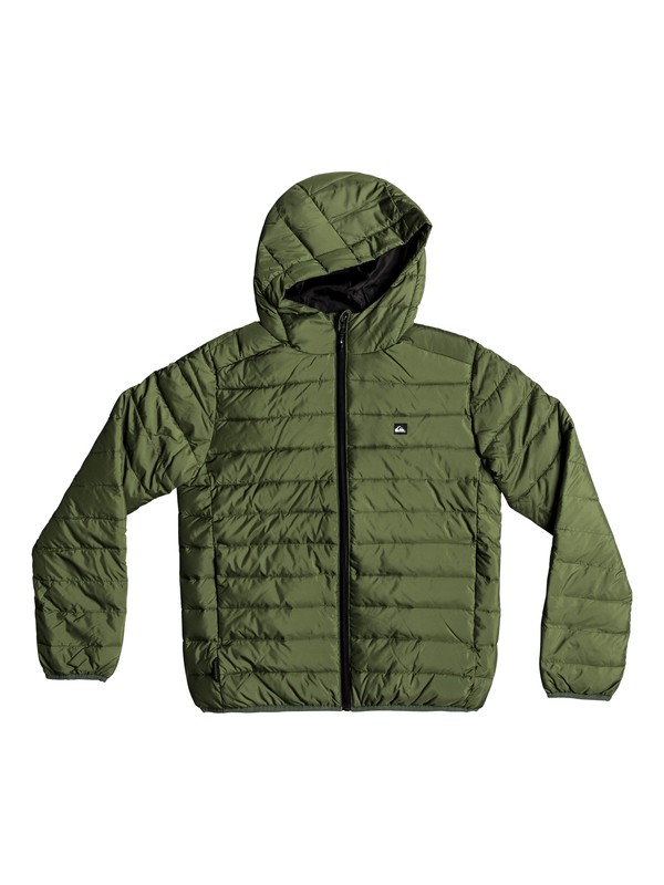 quiksilver, Everyday Scaly - Fake Down Jacket, FOUR LEAF CLOVER (gph0) 0 Everyday Scaly - Fake Down Jacket EQBJK03119 Quiksilver