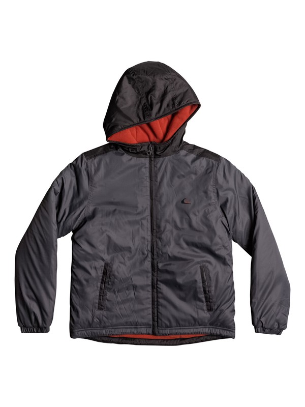 quiksilver, Ebao - Wasserabweisender Windbreaker für Jungen 8-16, IRON GATE (kzm0) 0 Ebao - Wasserabweisender Windbreaker für Jungen 8-16 Schwarz EQBJK03122 Quiksilver