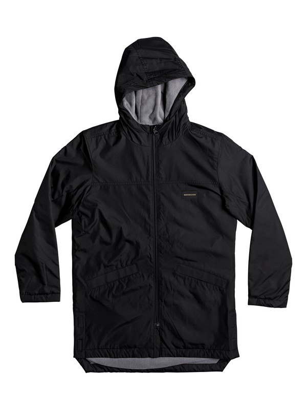 quiksilver, Perka - Wasserabweisender, langer Windbreaker, BLACK (kvj0) 0 Perka - Wasserabweisender, langer Windbreaker Schwarz EQBJK03130 Quiksilver
