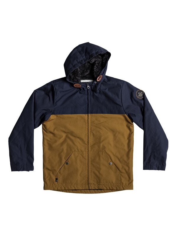 quiksilver, Wanna DWR - Wasserabweisende Kapuzenjacke, NAVY BLAZER (byj0) 0 Wanna DWR - Wasserabweisende Kapuzenjacke Blau EQBJK03136 Quiksilver