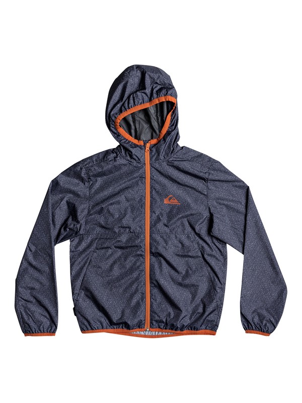 quiksilver, Contrasted - Corta-Vientos, NAVY BLAZER HEATHER (byjh) 0 Contrasted - Corta-Vientos Azul EQBJK03138 Quiksilver