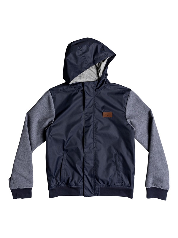 quiksilver, Visuka - Chaqueta con Capucha para Chicos 8-16, NAVY BLAZER (byj0) 0 Visuka - Chaqueta con Capucha para Chicos 8-16 EQBJK03143 Quiksilver