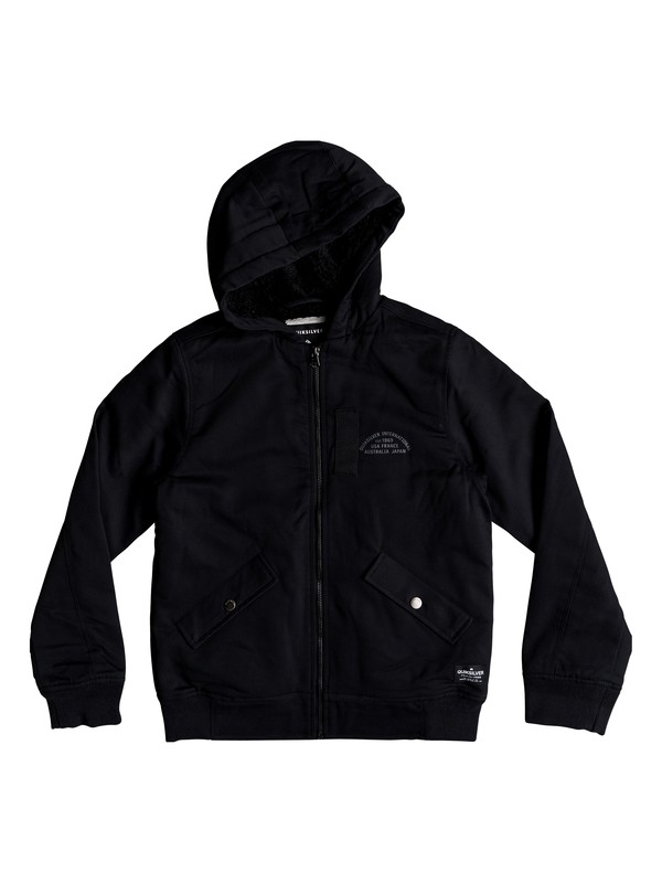 quiksilver, Hana Go - Chaqueta resistente al agua con capucha para Chicos 8-16, BLACK (kvj0) 0 Hana Go - Chaqueta resistente al agua con capucha para Chicos 8-16 Negro EQBJK03155 Quiksilver