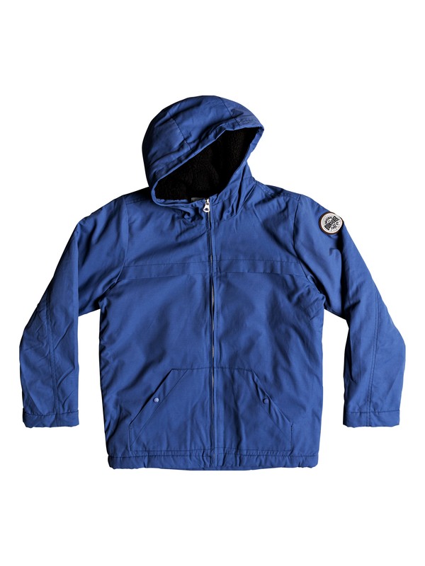 quiksilver, Парка Wanna, BIJOU BLUE (bng0) 0 Парка Wanna Синий EQBJK03158 Quiksilver
