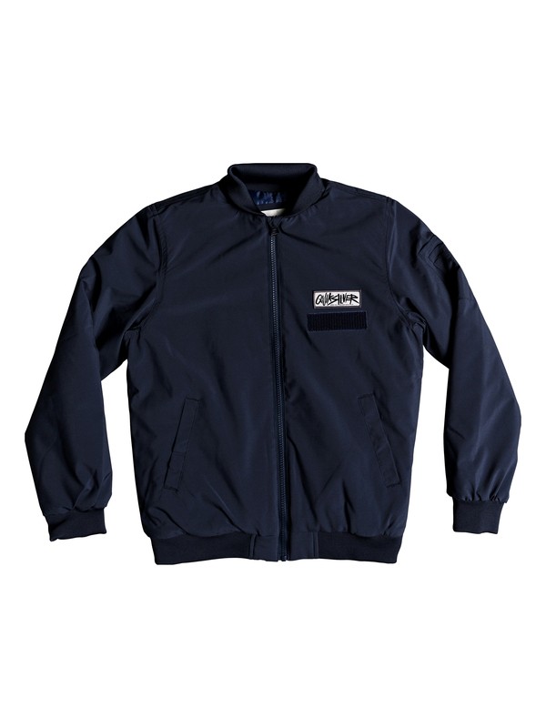 quiksilver, Mankai Sun - Chaqueta bomber impermeable para Chicos 8-16, BLUE NIGHTS (btk0) 0 Mankai Sun - Chaqueta bomber impermeable para Chicos 8-16 Azul EQBJK03160 Quiksilver