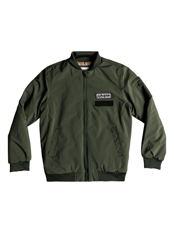 quiksilver, Mankai Sun - Veste bomber déperlante pour Garçon 8-16 ans, THYME (cqy0) 0 Mankai Sun - Veste bomber déperlante pour Garçon 8-16 ans Marron EQBJK03160 Quiksilver