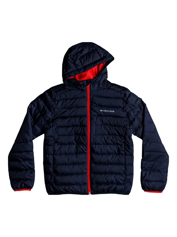 quiksilver, Scaly - Doudoune déperlante pour Garçon 8-16 ans, NAVY BLAZER (byj0) 0 Scaly - Doudoune déperlante pour Garçon 8-16 ans Bleu EQBJK03161 Quiksilver
