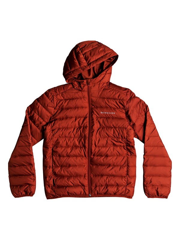 quiksilver, Scaly - Doudoune déperlante pour Garçon 8-16 ans, BARN RED (rqj0) 0 Scaly - Doudoune déperlante pour Garçon 8-16 ans Rouge EQBJK03161 Quiksilver