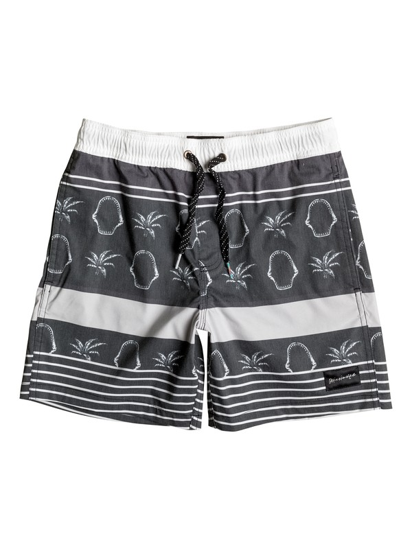 quiksilver, Boy's 8-16 Swell Vision 14" Volley Boardshorts, BLACK (kvj6) 0 Boy's 8-16 Swell Vision 14" Volley Boardshorts EQBJV03087 Quiksilver