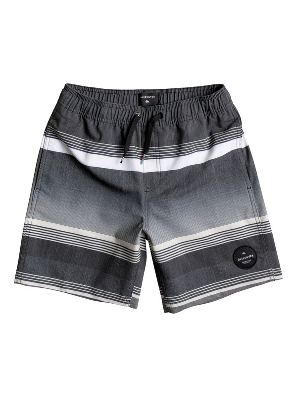 quiksilver, Boy's 8-16 Swell Vision 15" Volleys, QUIET SHADE (kze6) 0 Boy's 8-16 Swell Vision 15" Volleys EQBJV03110 Quiksilver