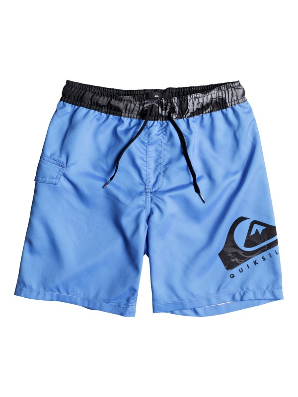 quiksilver, Lava Logo 15" - Swim Shorts for Boys 8-16, BONNIE BLUE (bjb6) 0 Lava Logo 15" - Swim Shorts for Boys 8-16 Blue EQBJV03137 Quiksilver