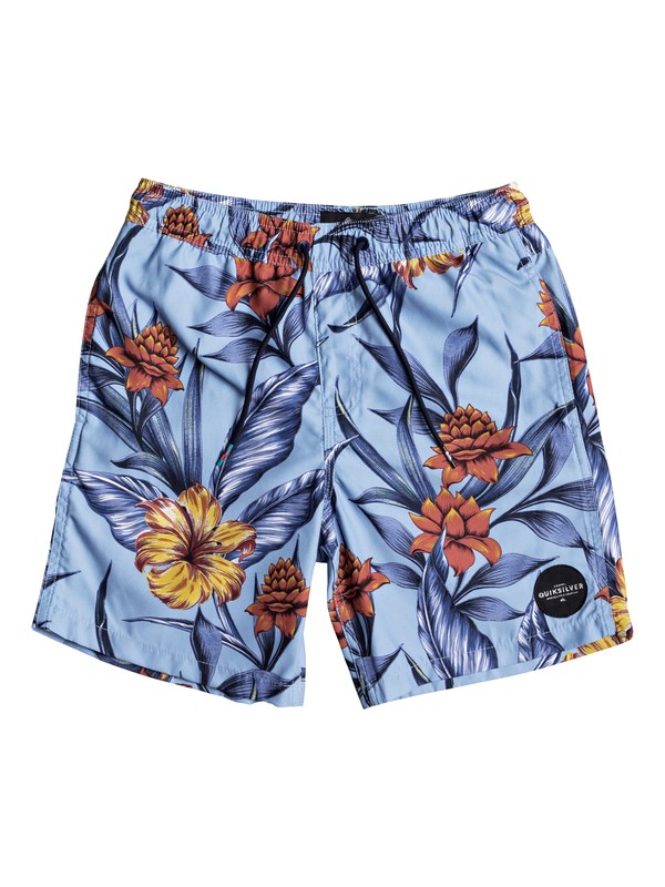 quiksilver, Pua 15" - Swim Shorts for Boys 8-16, DUSK BLUE (bhc6) 0 Pua 15" - Swim Shorts for Boys 8-16 Blue EQBJV03138 Quiksilver