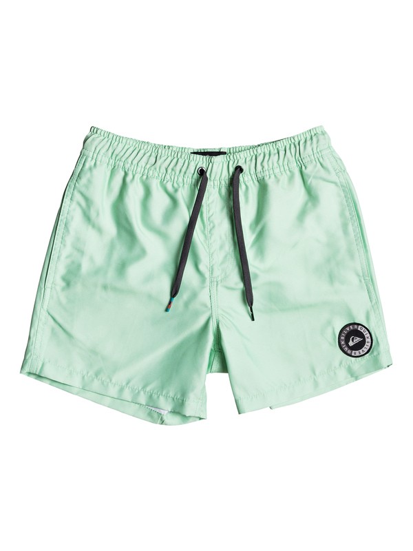 quiksilver, Everyday 13" - Swim Shorts for Boys 8-16, GREEN ASH (gdw0) 0 Everyday 13" - Swim Shorts for Boys 8-16 Green EQBJV03141 Quiksilver