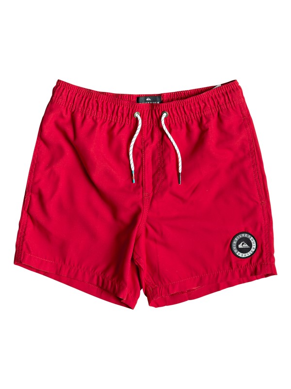 quiksilver, Everyday 13" - Swim Shorts for Boys 8-16, QUIK RED (rqr0) 0 Everyday 13" - Swim Shorts for Boys 8-16 Red EQBJV03141 Quiksilver