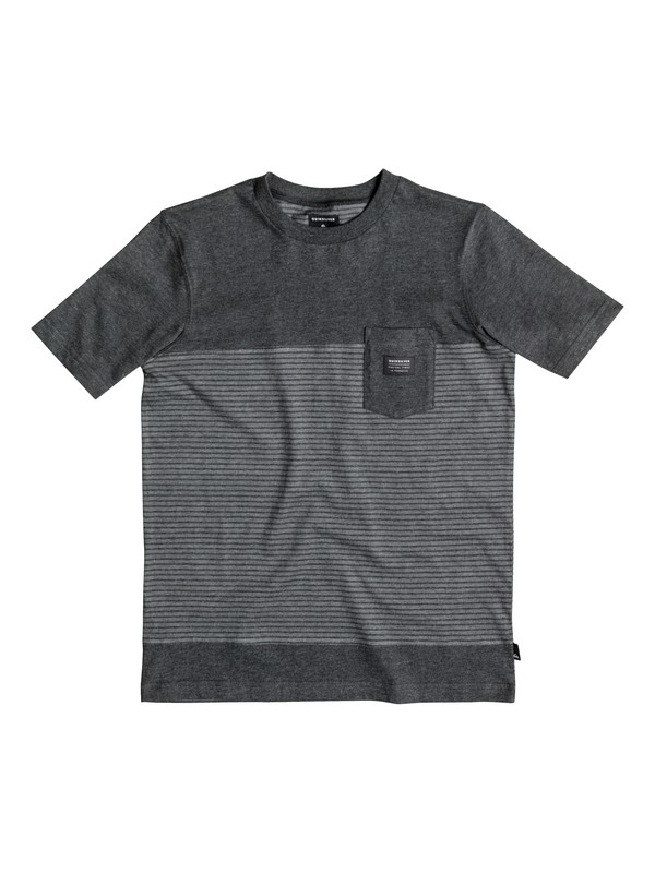 quiksilver, Boy's 8-16 Full Tide Pocket Tee, ANTHRACITE HEATHER (kvjh) 0 Boy's 8-16 Full Tide Pocket Tee EQBKT03068 Quiksilver