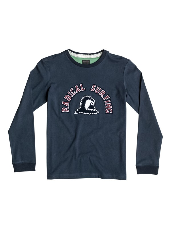 quiksilver, Radical Surfing - Camiseta de Manga Larga, NAVY BLAZER (byj0) 0 Radical Surfing - Camiseta de Manga Larga EQBKT03072 Quiksilver