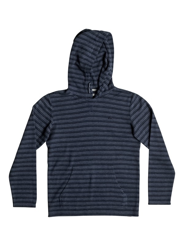 quiksilver, Boy's 8-16 Ocean Surface Hooded Tee, NAVY BLAZER HEATHER (byjh) 0 Boy's 8-16 Ocean Surface Hooded Tee EQBKT03089 Quiksilver