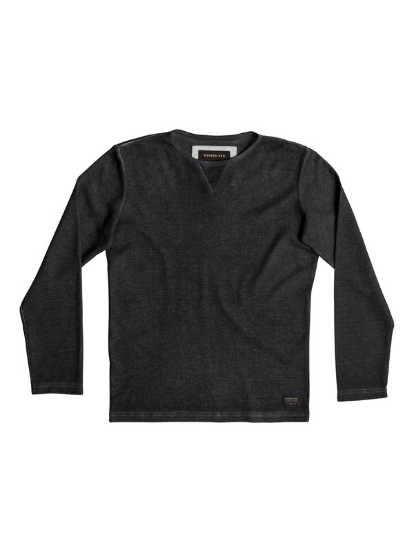 quiksilver, Boy's 8-16 Juke Long Sleeve Tee, TARMAC (kta0) 0 Boy's 8-16 Juke Long Sleeve Tee EQBKT03092 Quiksilver