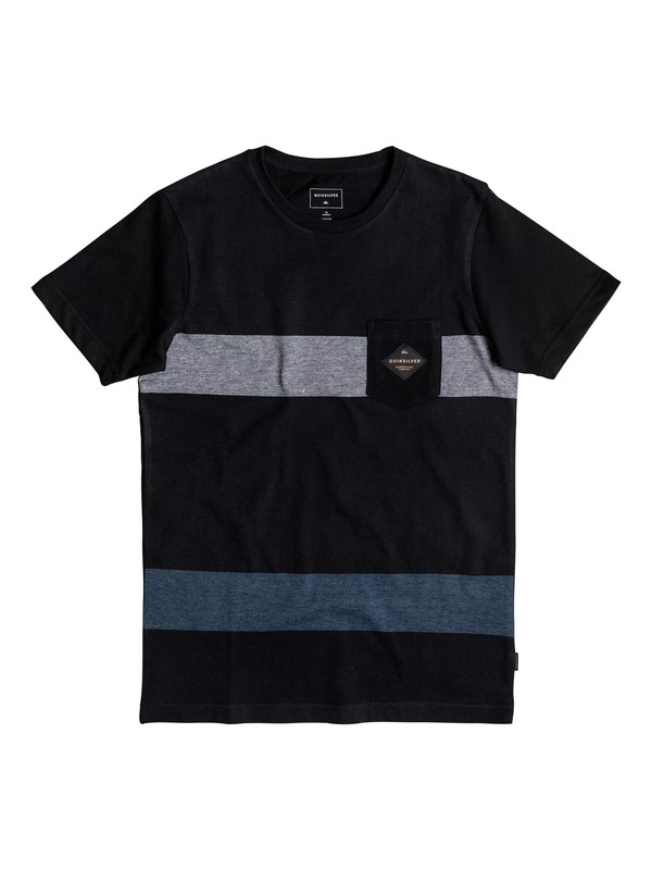 quiksilver, Boy's 8-16 Twinning Pocket Tee, TARMAC (kta0) 0 Boy's 8-16 Twinning Pocket Tee EQBKT03100 Quiksilver