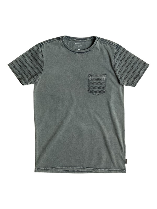 quiksilver, Boy's 8-16 Transplant Pocket Tee, HIGHRISE (sgr0) 0 Boy's 8-16 Transplant Pocket Tee EQBKT03102 Quiksilver