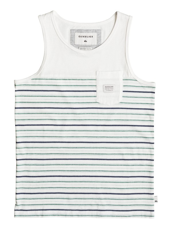 quiksilver, Boy's 8-16 Full Tide Pocket Tank, WHITE (wbb0) 0 Boy's 8-16 Full Tide Pocket Tank EQBKT03126 Quiksilver