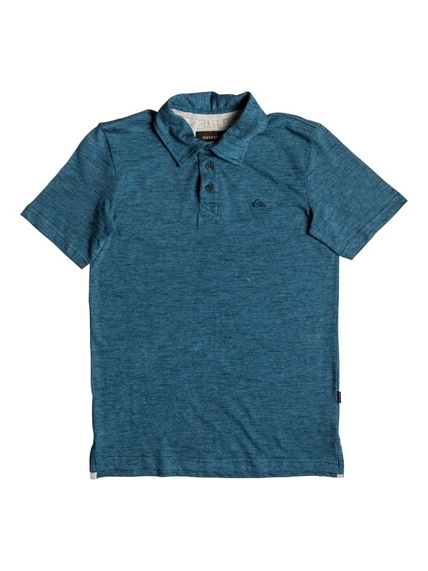 quiksilver, Boy's 8-16 Drys Dale Polo Shirt, VALLARTA BLUE (byh0) 0 Boy's 8-16 Drys Dale Polo Shirt EQBKT03127 Quiksilver