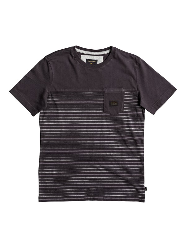 quiksilver, Full Tide - T Shirt col rond pour Garçon 8-16 ans, TARMAC-FULL TIDE (kta3) 0 Full Tide - T Shirt col rond pour Garçon 8-16 ans EQBKT03146 Quiksilver