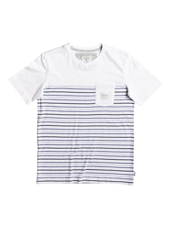 quiksilver, Full Tide - T-Shirt, WHITE-FULL TIDE (wbb3) 0 Full Tide - T-Shirt White EQBKT03146 Quiksilver