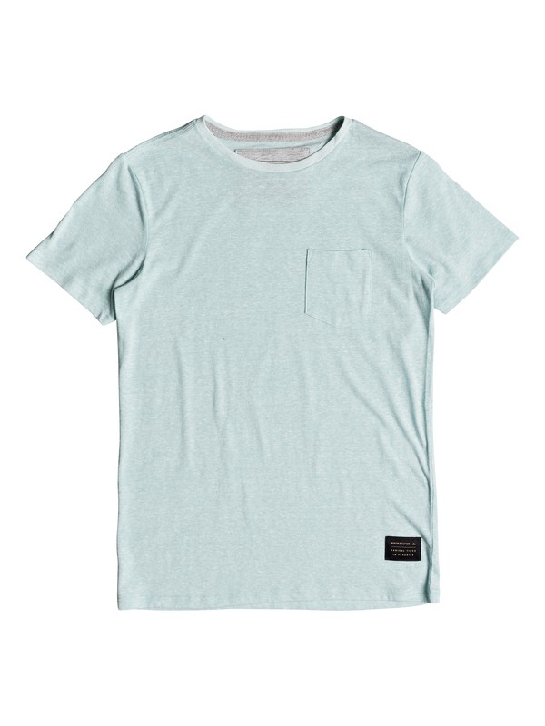 quiksilver, Makayoko - T Shirt col rond pour Garçon 8-16 ans, EGGSHELL BLUE (bfd0) 0 Makayoko - T Shirt col rond pour Garçon 8-16 ans EQBKT03168 Quiksilver