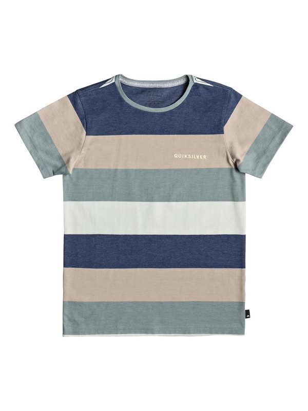 quiksilver, Boy's 8-16 Unsung Heros Tee, MEDIEVAL BLUE HTH UNSUNG HERO (bte3) 0 Boy's 8-16 Unsung Heros Tee Blue EQBKT03211 Quiksilver