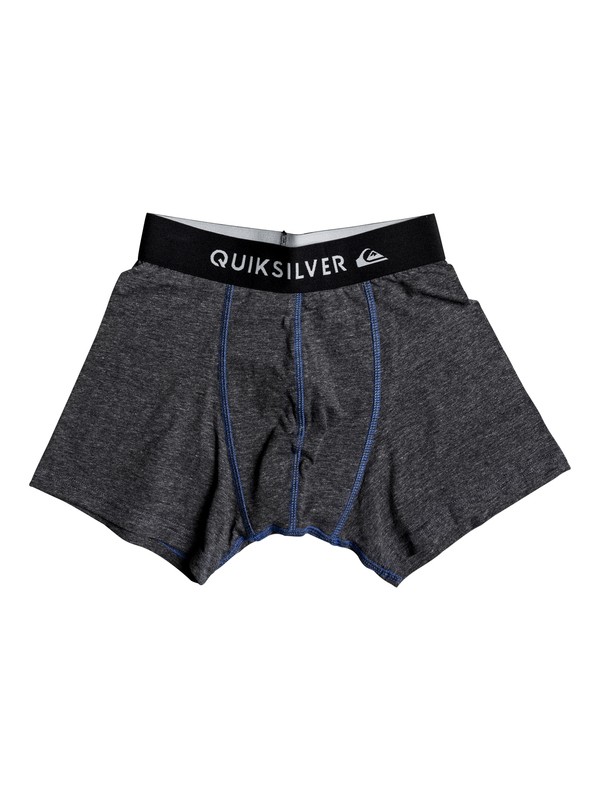 quiksilver, Boxer Edition - Calzoncillos Boxers para Chicos 8-16, DARK CHARCOAL HEATHER (kyfh) 0 Boxer Edition - Calzoncillos Boxers para Chicos 8-16 EQBLW03012 Quiksilver