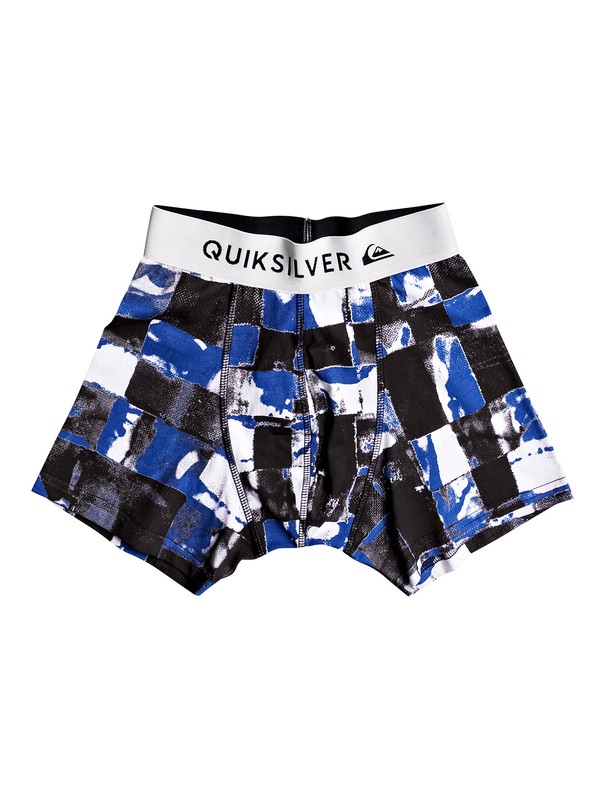 quiksilver, Boxer Poster - Boxer, TURKISH SEA RESIN CHECK (bqs6) 0 Boxer Poster - Boxer Bleu EQBLW03013 Quiksilver