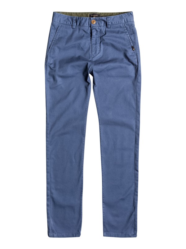 quiksilver, Krandy - Chinos, DARK DENIM (brq0) 0 Krandy - Chinos Azul EQBNP03061 Quiksilver