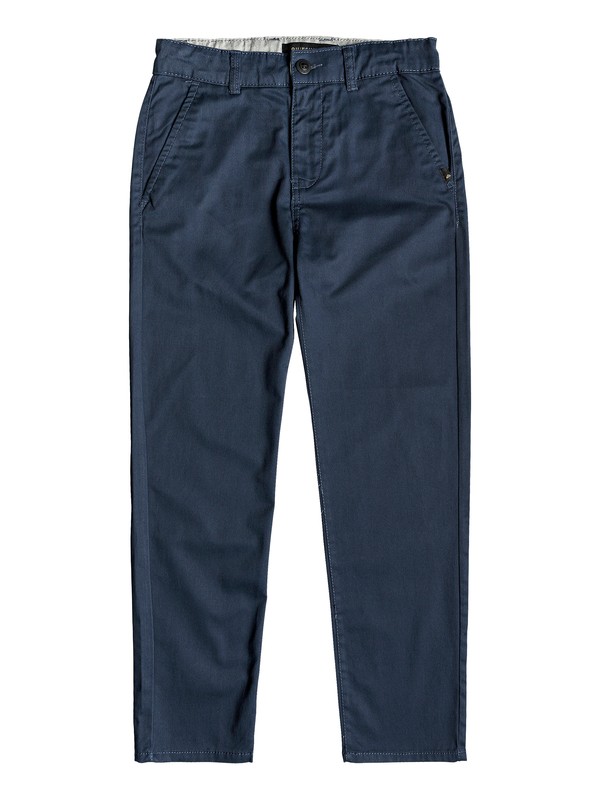 quiksilver, Boy's 8-16 Everyday Union Straight Fit Chinos, NAVY BLAZER (byj0) 0 Boy's 8-16 Everyday Union Straight Fit Chinos Blue EQBNP03065 Quiksilver