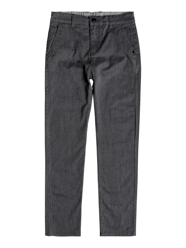 quiksilver, Chinos de Ajuste Recto Everyday Union, DARK GREY HEATHER (krph) 0 Chinos de Ajuste Recto Everyday Union Negro EQBNP03065 Quiksilver