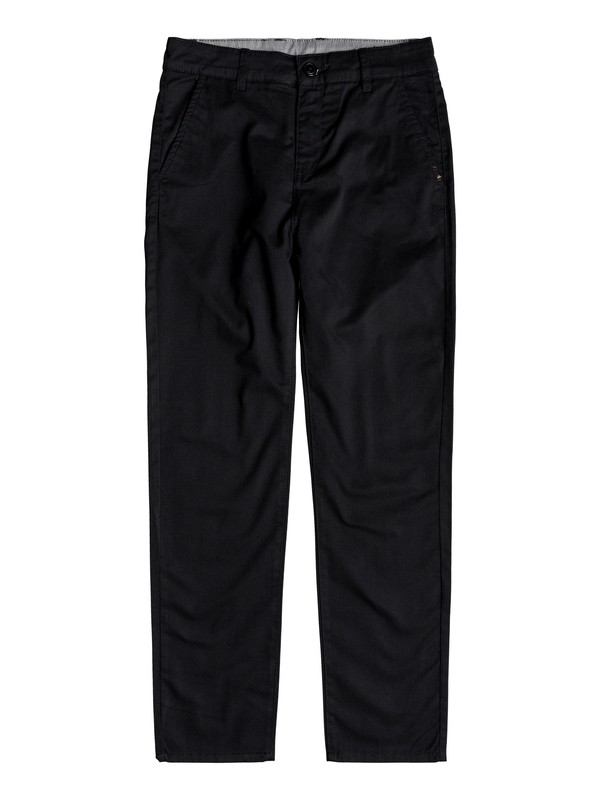 quiksilver, Boy's 8-16 Everyday Union Straight Fit Chinos, BLACK (kvj0) 0 Boy's 8-16 Everyday Union Straight Fit Chinos Black EQBNP03065 Quiksilver