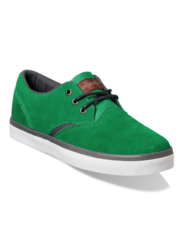 quiksilver, Little Emerson Vulc S, GREEN/GREY/WHITE (xgsw) 0 Little Emerson Vulc S EQBS300007 Quiksilver
