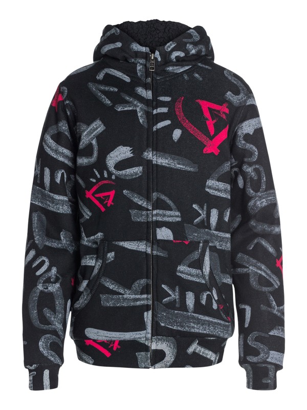 quiksilver, Sherpa Allov Youth Z12, BLACK (kvj0) 0 Sherpa Allov Youth Z12 EQBSF03055 Quiksilver