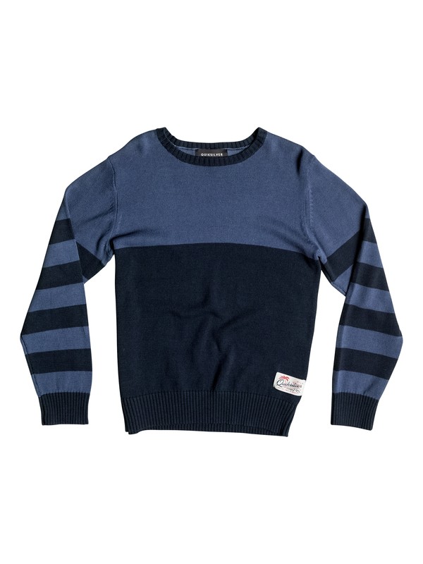 quiksilver, Wounded Pride - Sweat, DARK DENIM (brq0) 0 Wounded Pride - Sweat EQBSW03024 Quiksilver