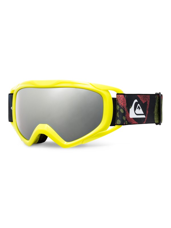 quiksilver, Boy's 8-16 Eagle 2.0 Goggles, BLACK THUNDERBOLT KIDS (kvj2) 0 Boy's 8-16 Eagle 2.0 Goggles EQBTG03003 Quiksilver