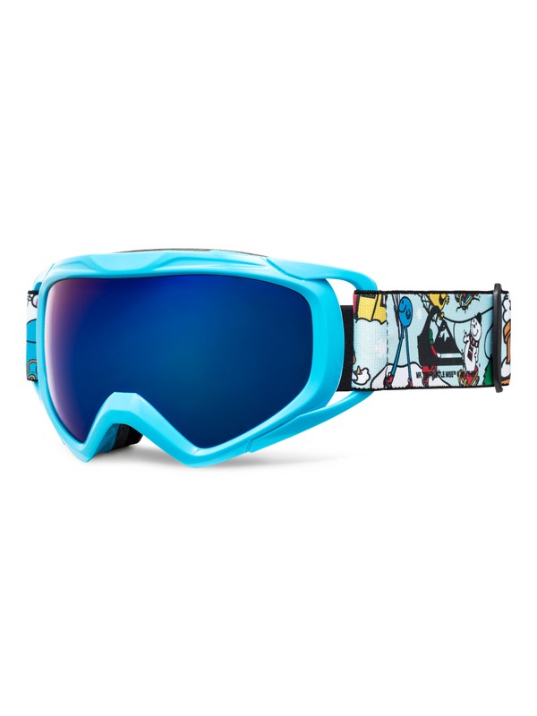 quiksilver, Eagle 2.0 Mr Men - Snowboard/Ski Goggles, MR MEN FUN TIMES (wbk6) 0 Eagle 2.0 Mr Men - Snowboard/Ski Goggles EQBTG03005 Quiksilver