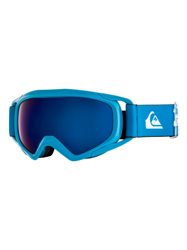 quiksilver, Boy's 8-16 Eagle 2.0 Snowboard/Ski Goggles, DAPHNE BLUE_ANIMAL PARTY (bqc1) 0 Boy's 8-16 Eagle 2.0 Snowboard/Ski Goggles Blue EQBTG03007 Quiksilver